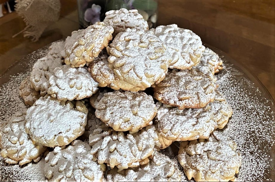 Ricetta dei biscotti pinoli